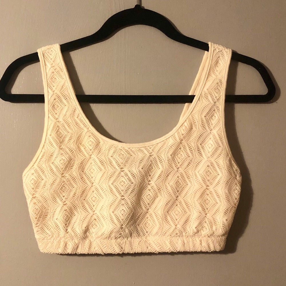 Forever 21 Crochet Lace Top
